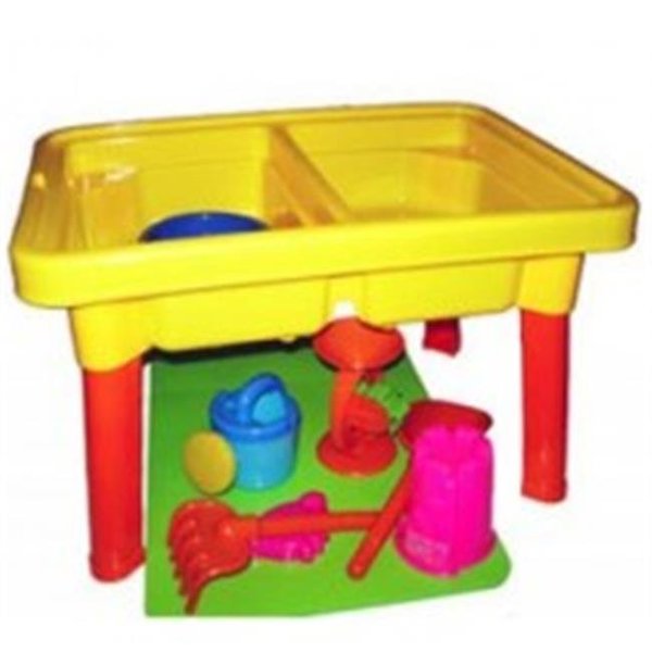 Az Trading & Import Az Import & Trading BT25C Sandbox Castle 2-in-1 Sand and Water Table with Beach Play Set - 23 in. BT25C